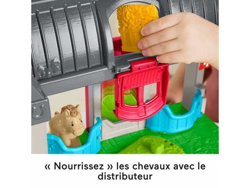Playset Fisher-Price Happy Horses Stable 7 Части