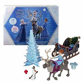 Коледен Календар Frozen HWX20 Пластмаса