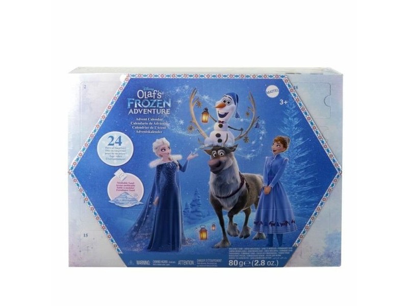 Коледен Календар Frozen HWX20 Пластмаса
