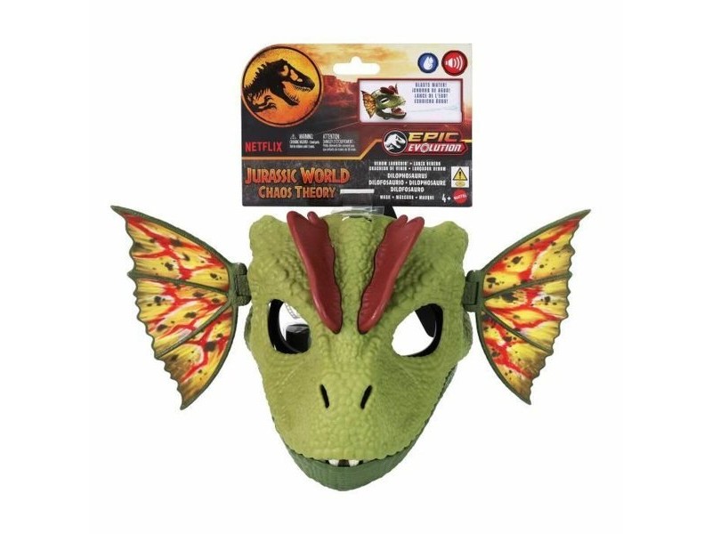 Маскировъчен костюм за деца Mattel Dilophosaurus Venom Launcher
