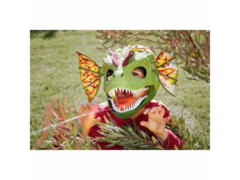 Маскировъчен костюм за деца Mattel Dilophosaurus Venom Launcher
