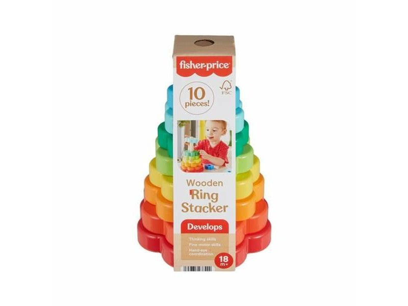 Блокчета за Подреждане Fisher-Price 10 Части Блокчета за Подреждане Fisher-Price 10 Части
