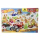 Коледен Календар Hot Wheels Метал Пластмаса Спортни