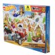 Коледен Календар Hot Wheels Метал Пластмаса Спортни