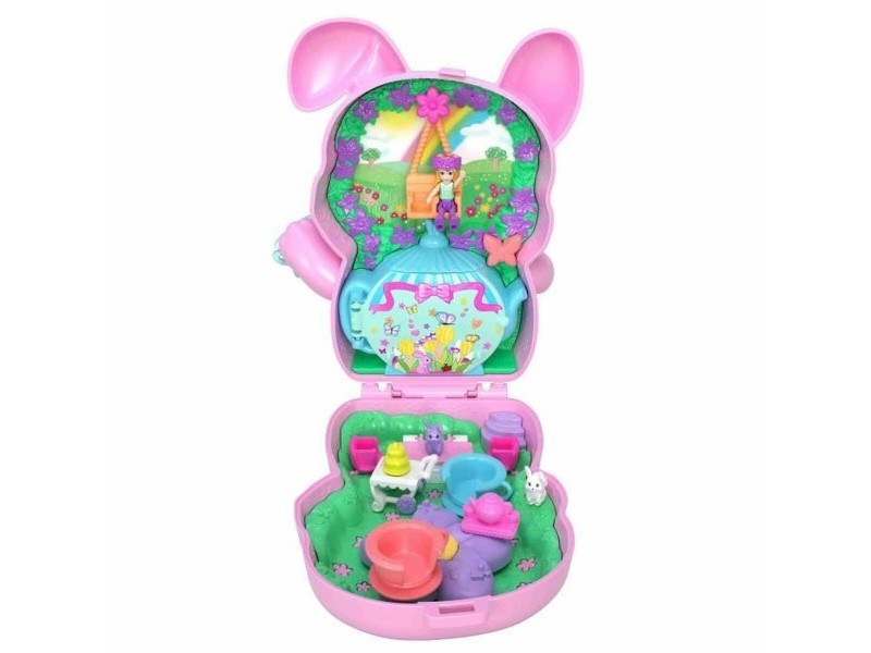 Playset Polly Pocket Tea Time Rabbit Box