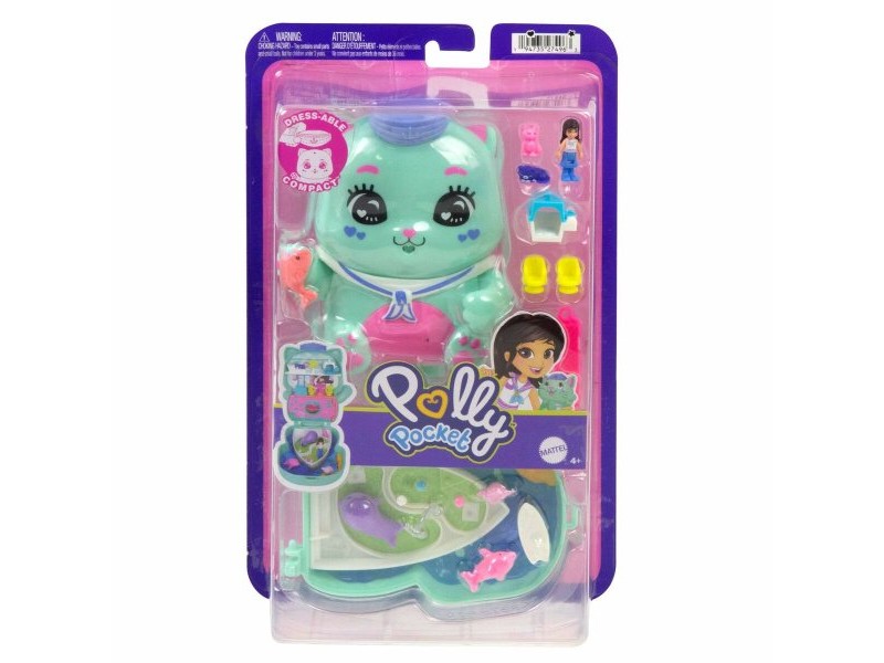 Playset Polly Pocket KITTEN'S CRUISE BOX