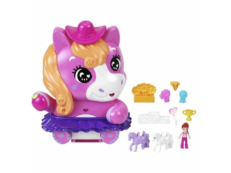 Playset Polly Pocket PONY RODEO BOX