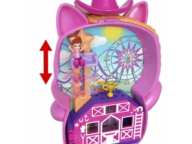 Playset Polly Pocket PONY RODEO BOX
