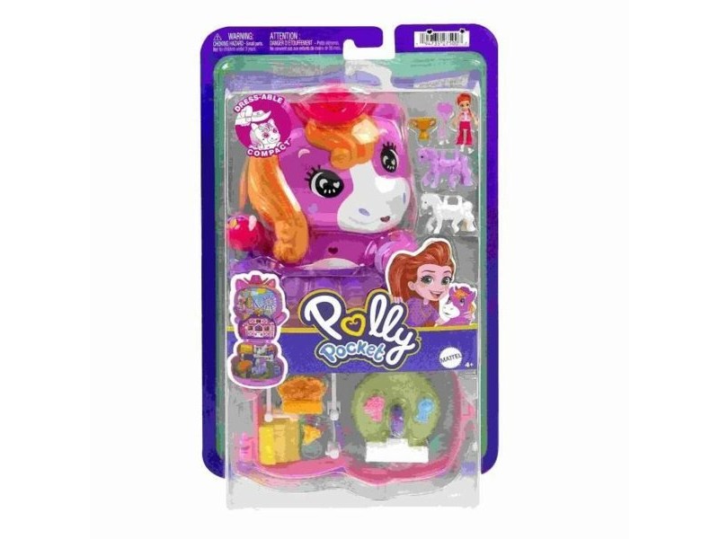 Playset Polly Pocket PONY RODEO BOX