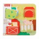 Бебешка играчка Mattel 20 x 20 x 1,91 cm Животни