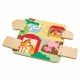 Бебешка играчка Mattel 20 x 20 x 1,91 cm Животни