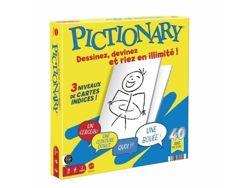 Настолна игра Mattel PICTIONARY