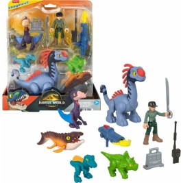 Playset Imaginext Jurassic World Многоцветен 10 Части