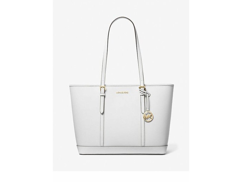 Дамска Чанта Michael Kors 35F0GTVT9L-OPTIC-WHITE Бял 45 x 29 x 16 cm