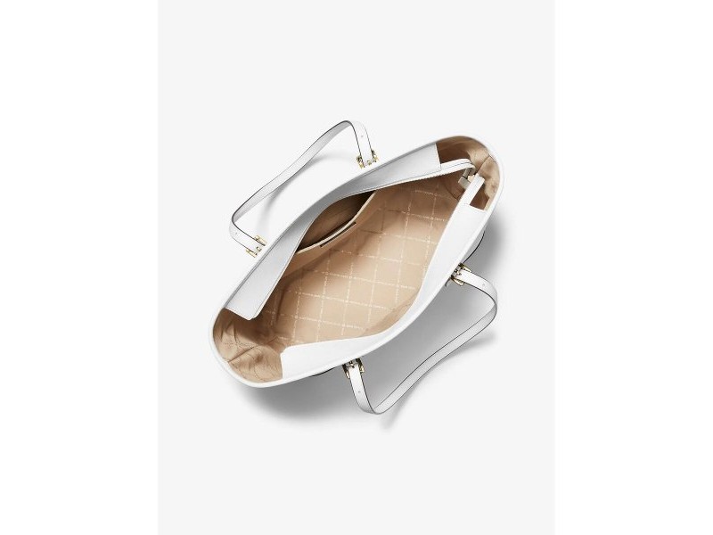 Дамска Чанта Michael Kors 35F0GTVT9L-OPTIC-WHITE Бял 45 x 29 x 16 cm