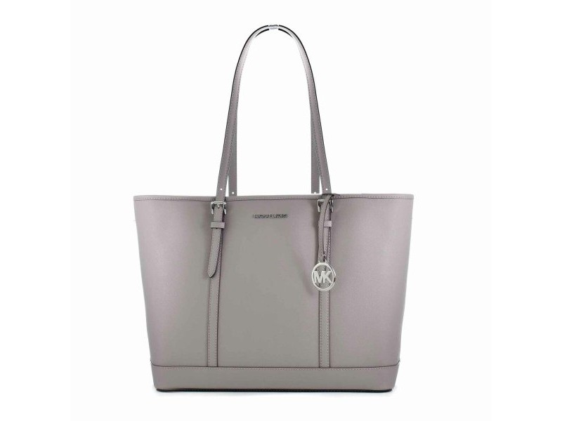 Дамска Чанта Michael Kors 35T0STVL9L-PEARL-GREY Сив 42 x 30 x 15 cm