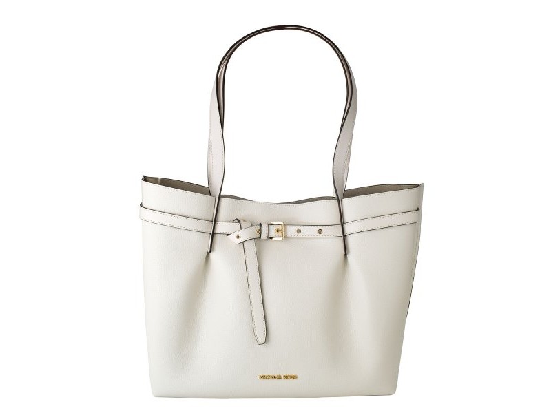 Дамска Чанта Michael Kors 35H0GU5T9T-OPTIC-WHITE Бял 34 x 28 x 15 cm