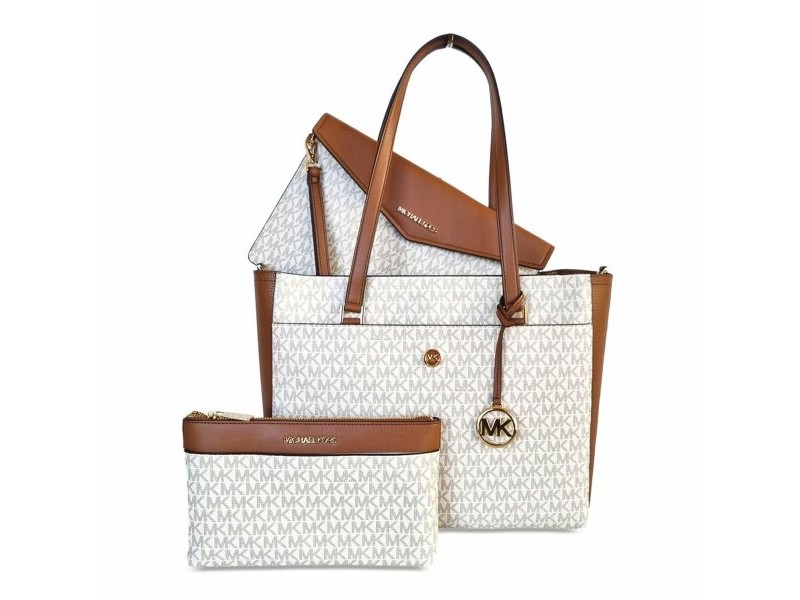 Дамска Чанта Michael Kors 35T1G5MT7B-VANILLA 42 x 27 x 16 cm