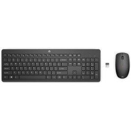 Клавиатура с мишка HP 18H24AA#ABE Черен QWERTY Qwerty US