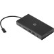 USB извод HP Multi Port Черен