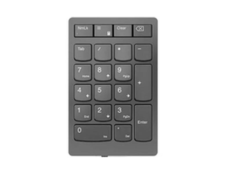 Цифрова клавиатура Lenovo 4Y41C33791 Черен Сив