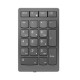 Цифрова клавиатура Lenovo 4Y41C33791 Черен Сив