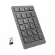 Цифрова клавиатура Lenovo 4Y41C33791 Черен Сив