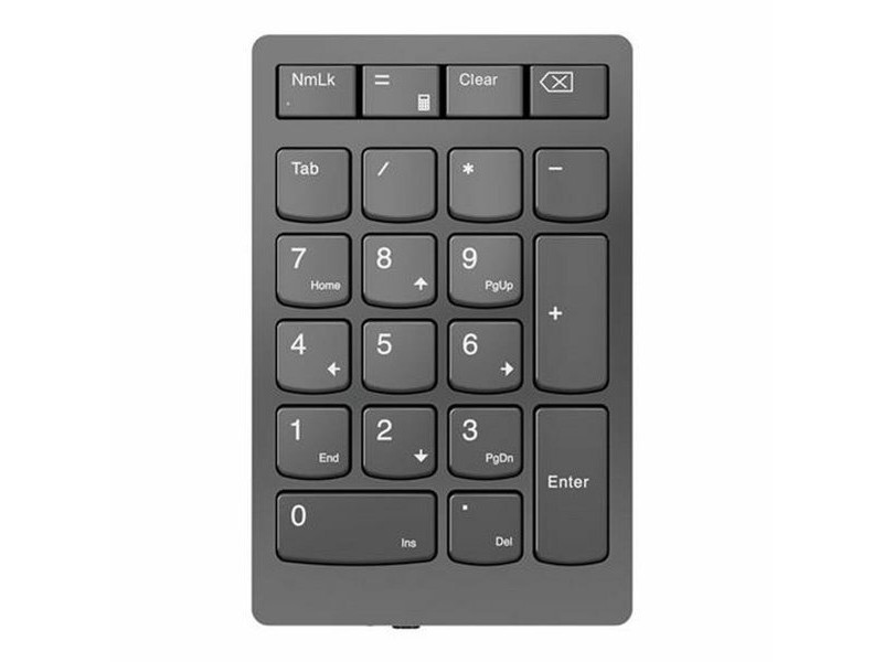 Цифрова клавиатура Lenovo 4Y41C33791 Черен Сив