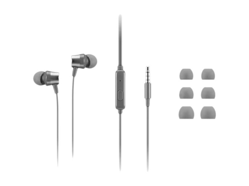 Слушалки с микрофон Lenovo GXD1J77354 Сив