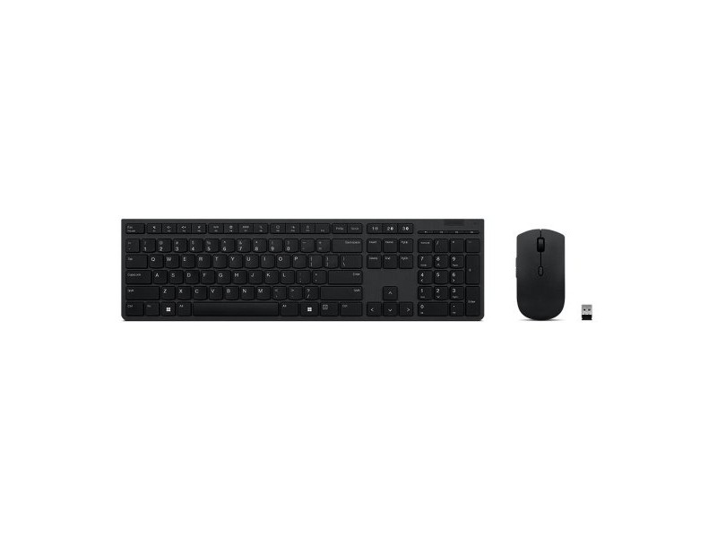 Клавиатура с мишка Lenovo 4X31K03961 Сив португалски език