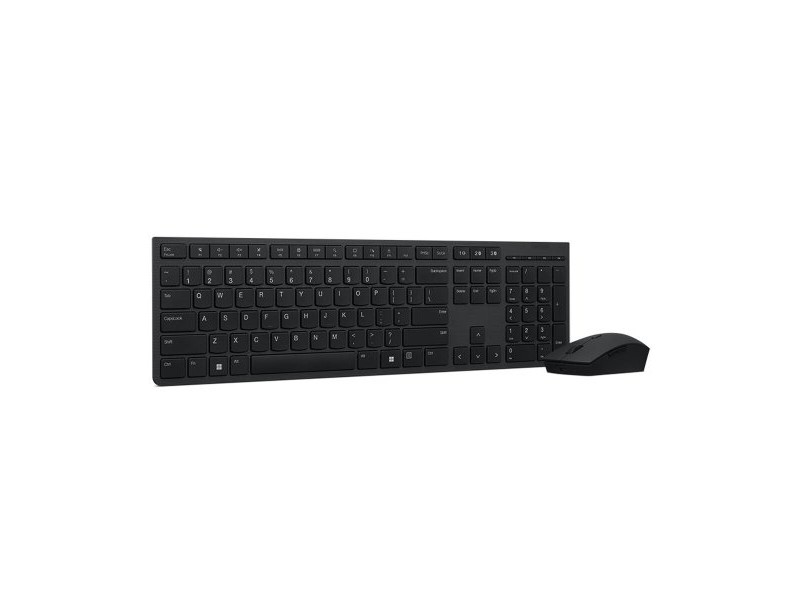 Клавиатура с мишка Lenovo 4X31K03961 Сив португалски език