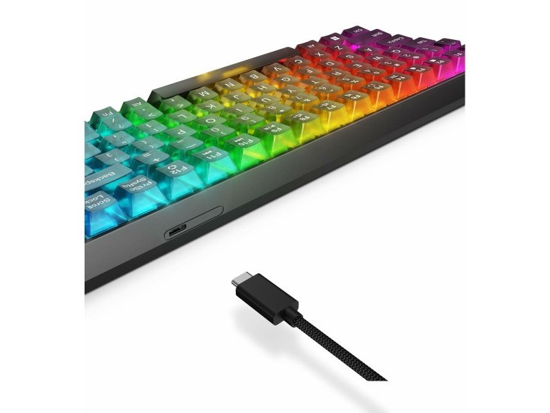 Клавиатура за игри Lenovo Legion K510 Mini Pro Сив Испанска Qwerty