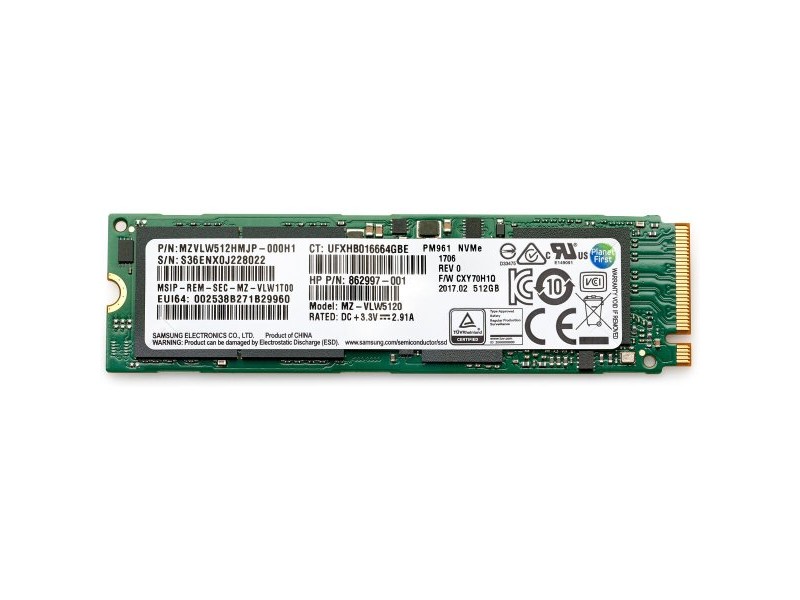 Твърд диск HP 406L7AA 1 TB SSD