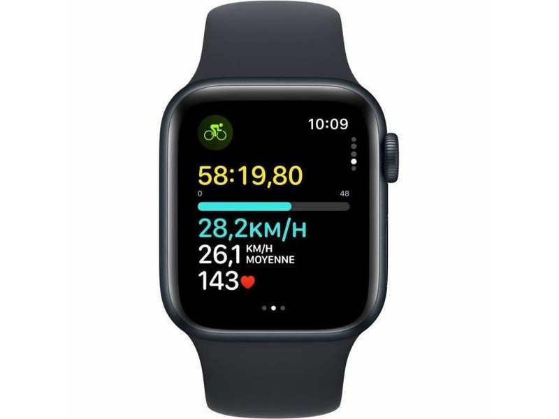 Смарт часовник Apple Watch SE (2ª Gen) 2023 Черен 40 mm