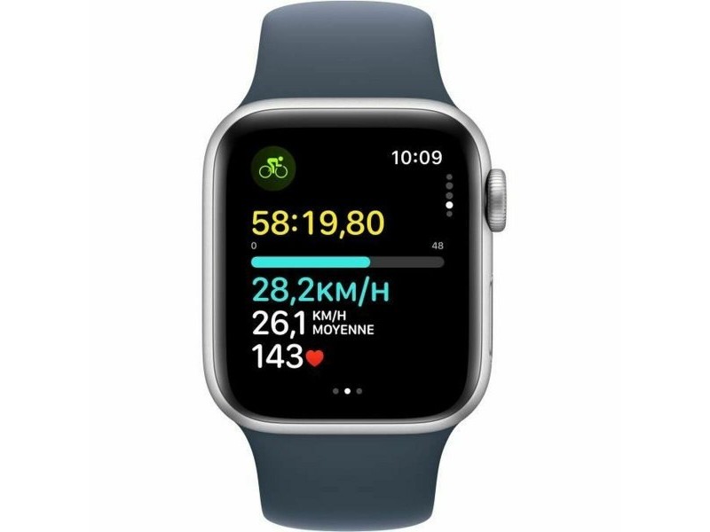 Смарт часовник Apple Watch SE (2a Gen) Син Сребрист 40 mm