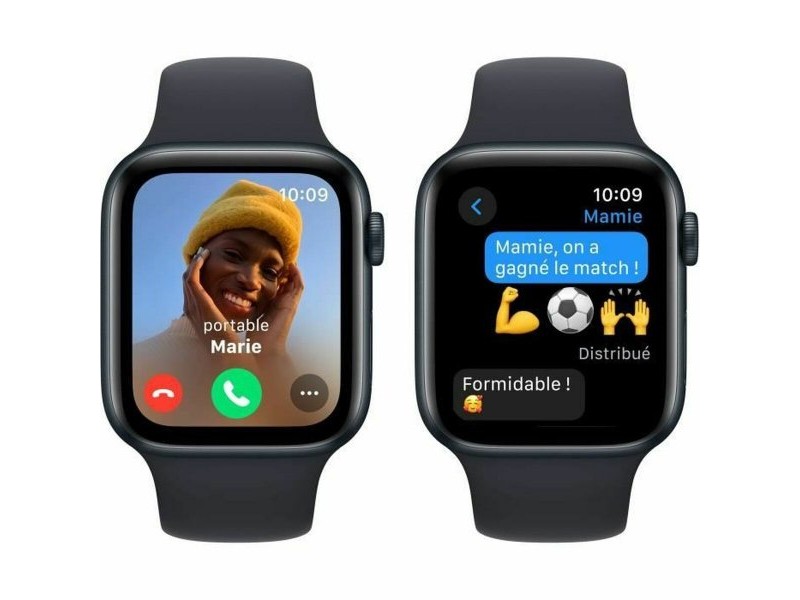 Смарт часовник Apple SE Черен 44 mm