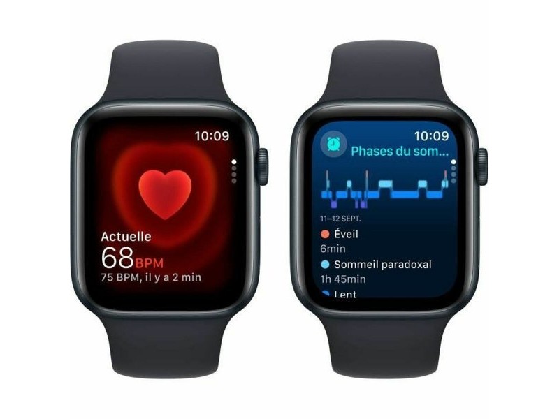 Смарт часовник Apple SE Черен 44 mm