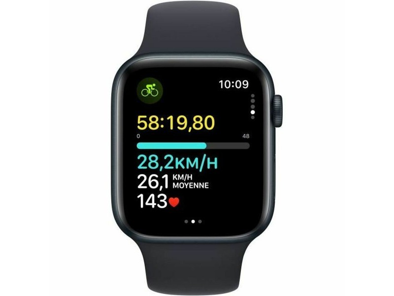 Смарт часовник Apple SE Черен 44 mm