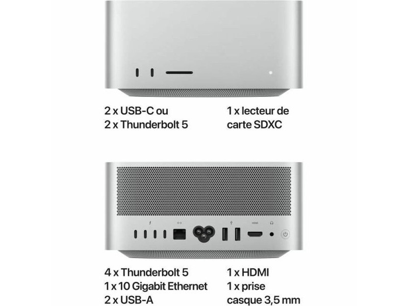 Мини компютър Apple Mac Studio 96 Gb RAM 1 TB SSD