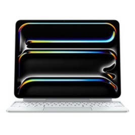 Клавиатура Apple MWR43Z/A Бял Испанска Qwerty