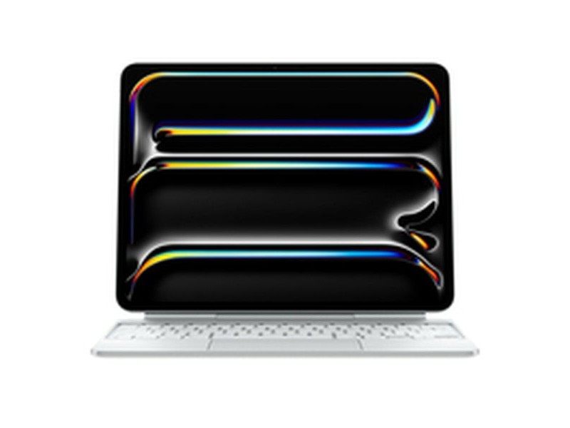 Клавиатура Apple MWR43Z/A Бял Испанска Qwerty
