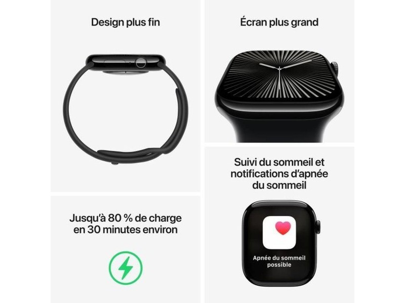 Смарт часовник Apple Watch Series 10 Розов 1,77