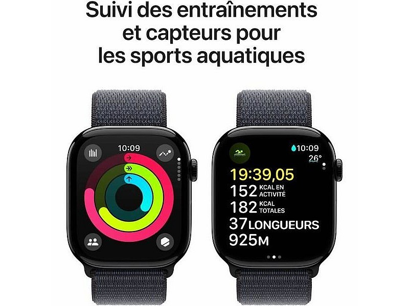 Смарт часовник Apple Watch Series 10 Черен 46 mm