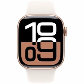 Мъжки часовник Apple Series 10 GPS 42mm Розово Златист