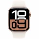 Мъжки часовник Apple Series 10 GPS 42mm Розово Златист