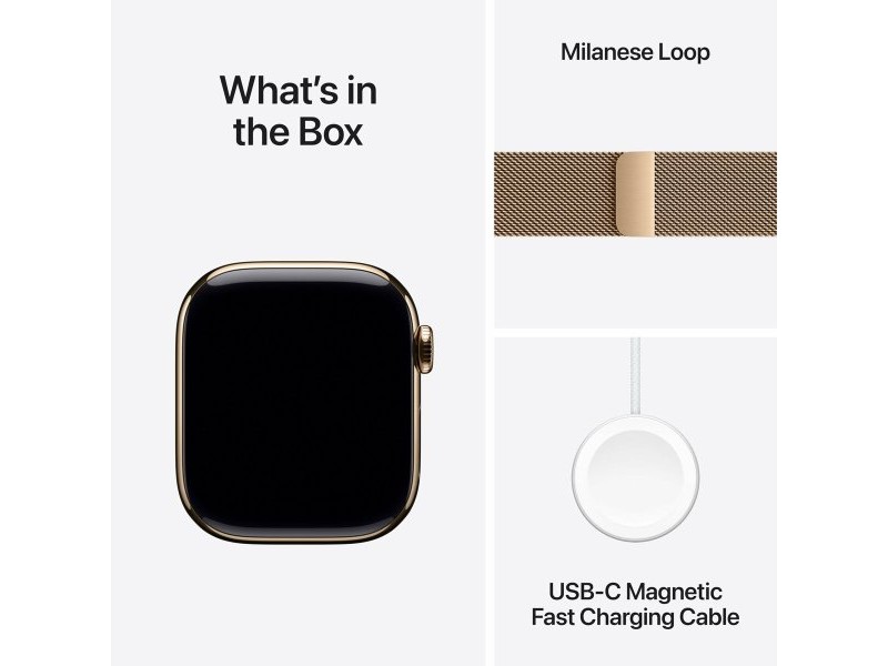 Мъжки часовник Apple MX083QL/A Златен