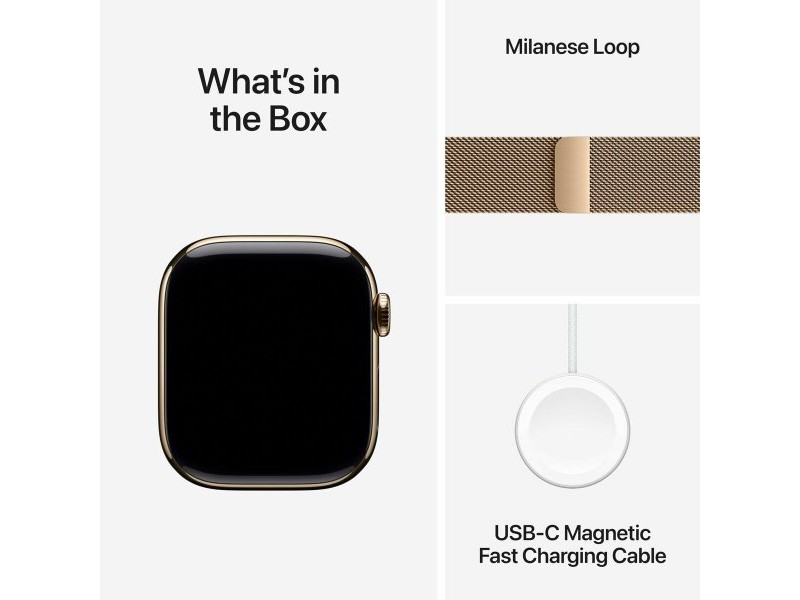 Мъжки часовник Apple MX083QL/A Златен