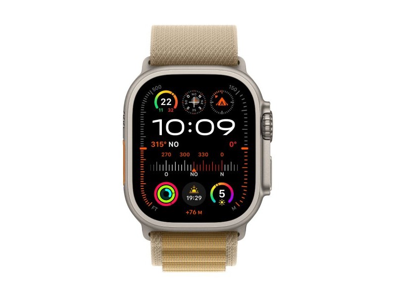 Смарт часовник Apple Титанов 49 mm