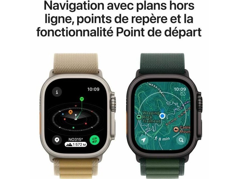 Смарт часовник Apple Watch Ultra 2 GPS Бежов 49 mm