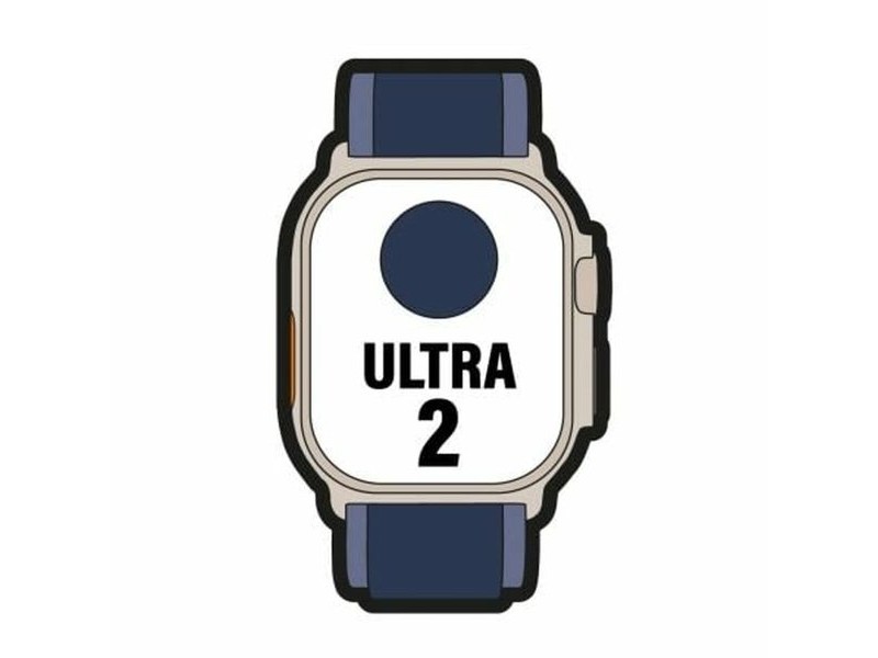 Мъжки часовник Apple MX4H3TY/A Титанов 49 mm Мъжки часовник Apple MX4H3TY/A Титанов 49 mm